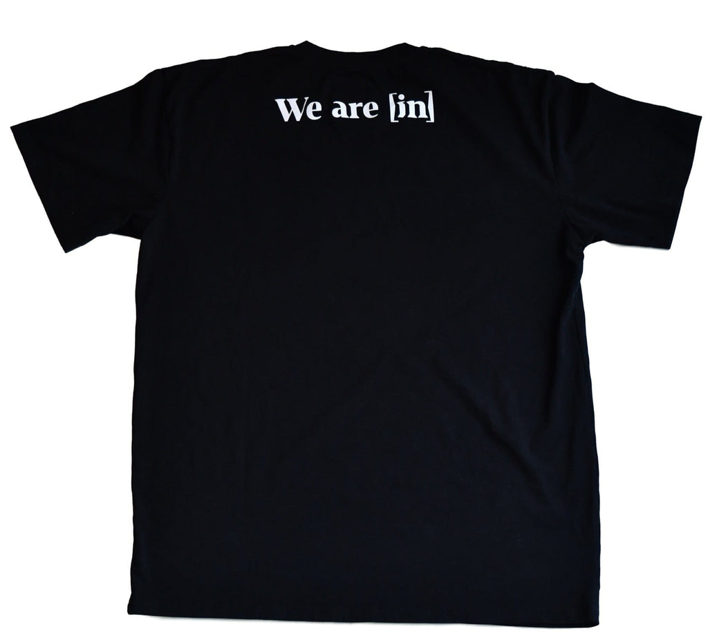 in Brand - We are in - Founders Shirt - Back - Black